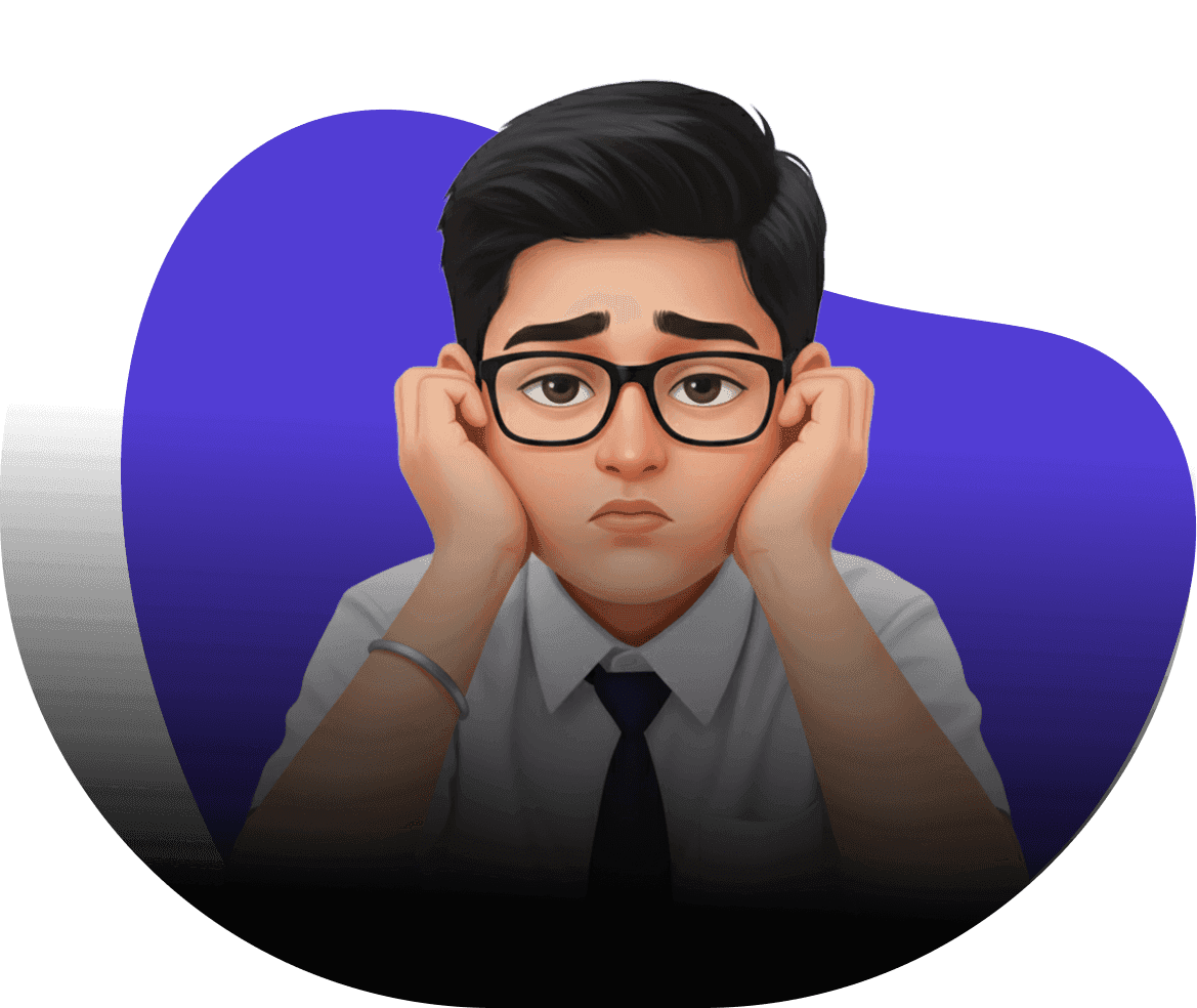 Confused student