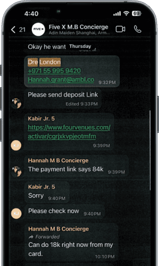 WhatsApp group screenshot